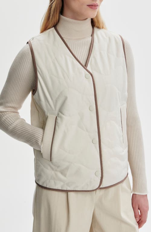 Varley Lori Reversible Gilet In White