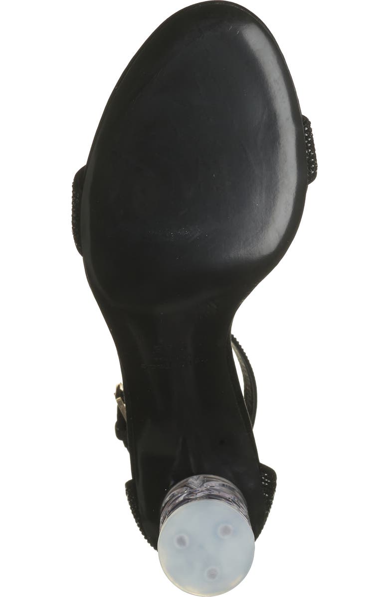 Kate Spade New York aolra pavé clear heel sandal, Alternate, color,