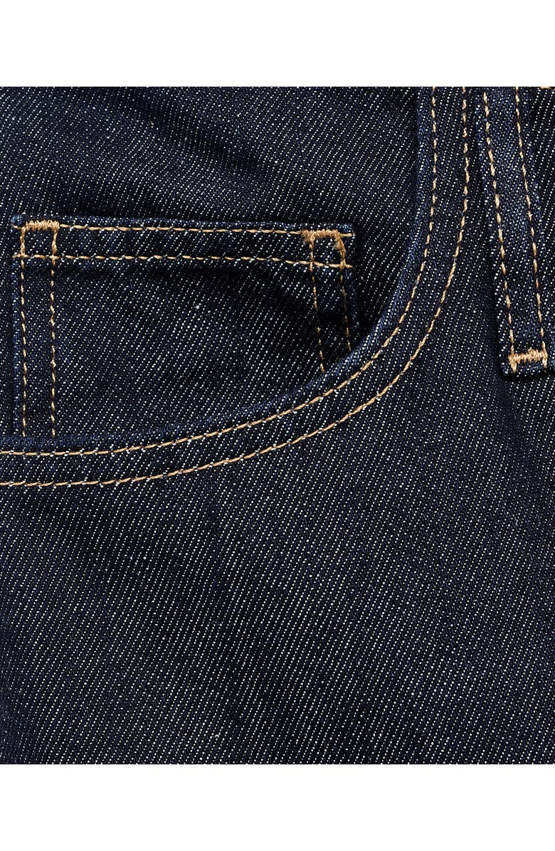 MANGO Bandless Mid Rise Wide Leg Jeans, Alternate, color, Open Blue