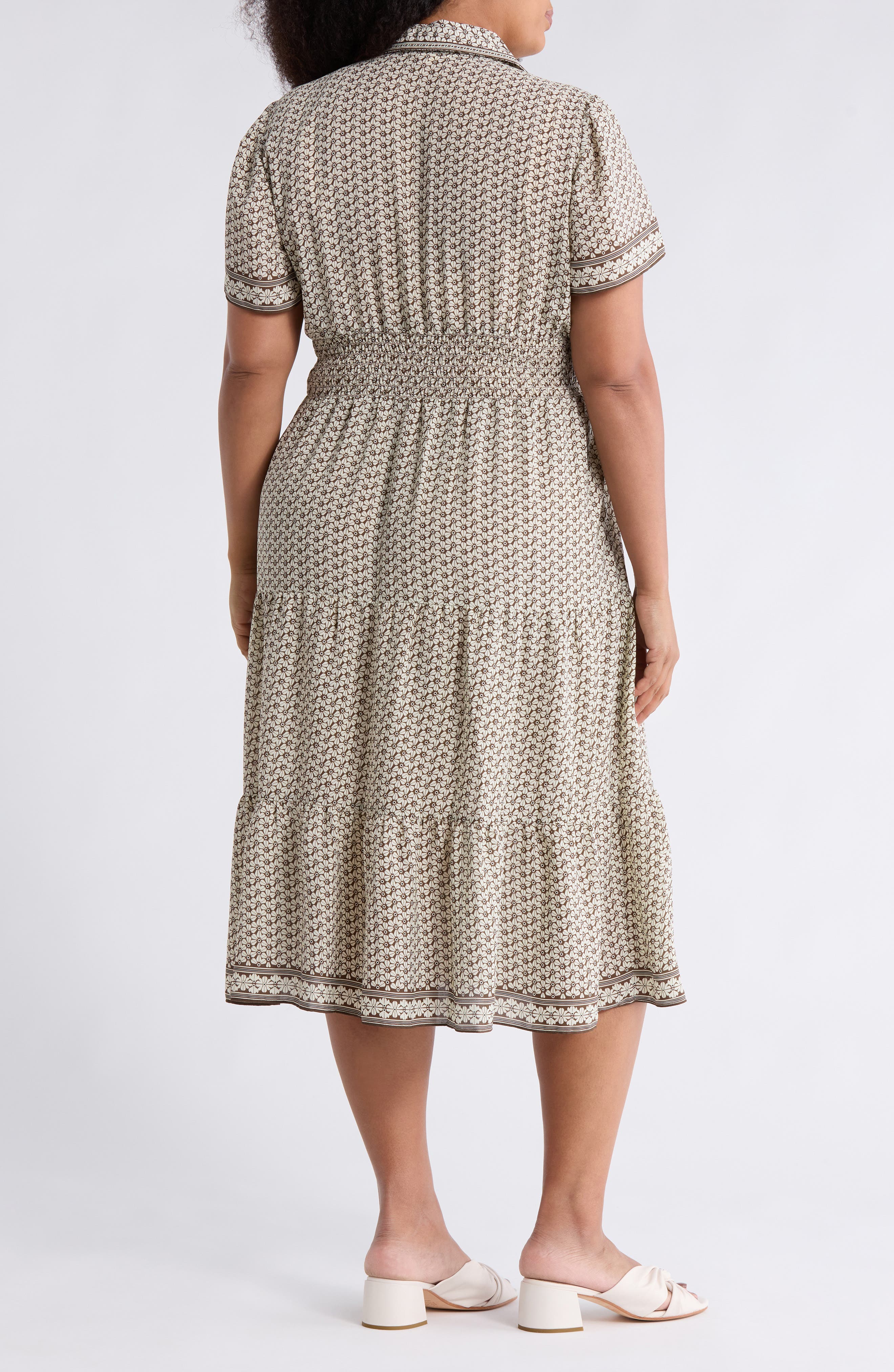 Collared Midi Dress - image 2