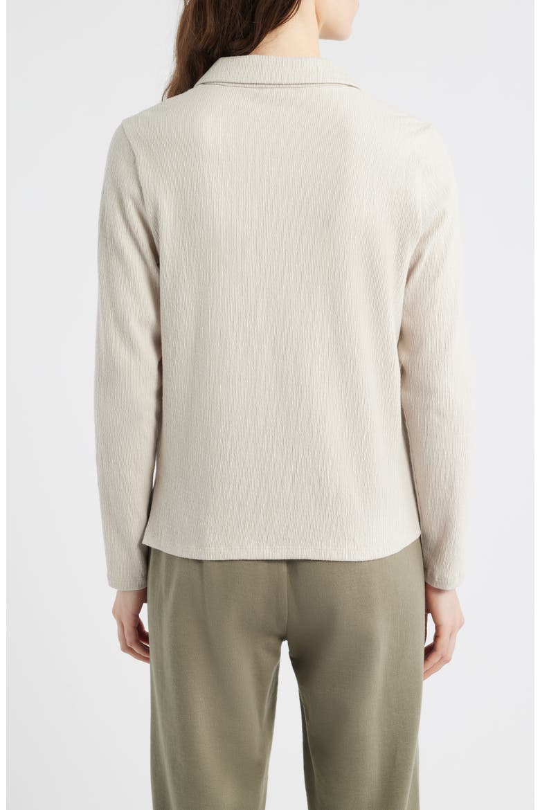 Slim Textured Henley, Alternate, color, PAPYRUS