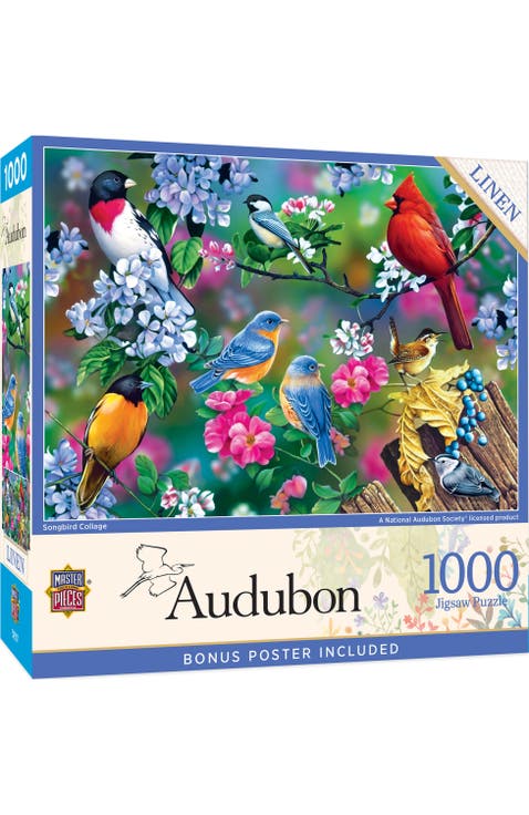 Songbird Collage 1000 Piece Puzzle