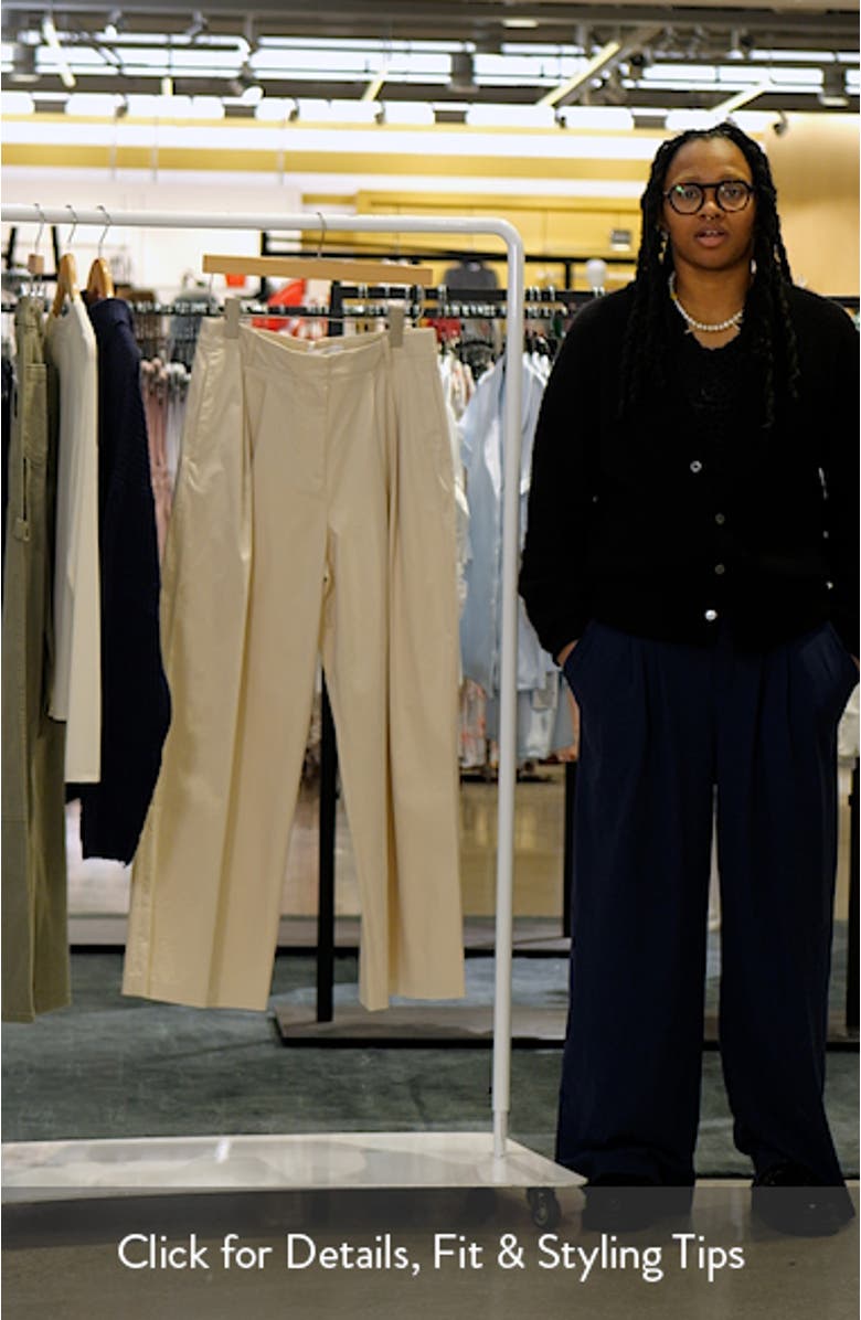 Pleated Wide Leg Pants, sales video thumbnail