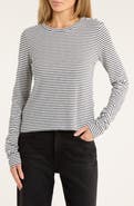 rag & bone Long Sleeve Slub Knit Top