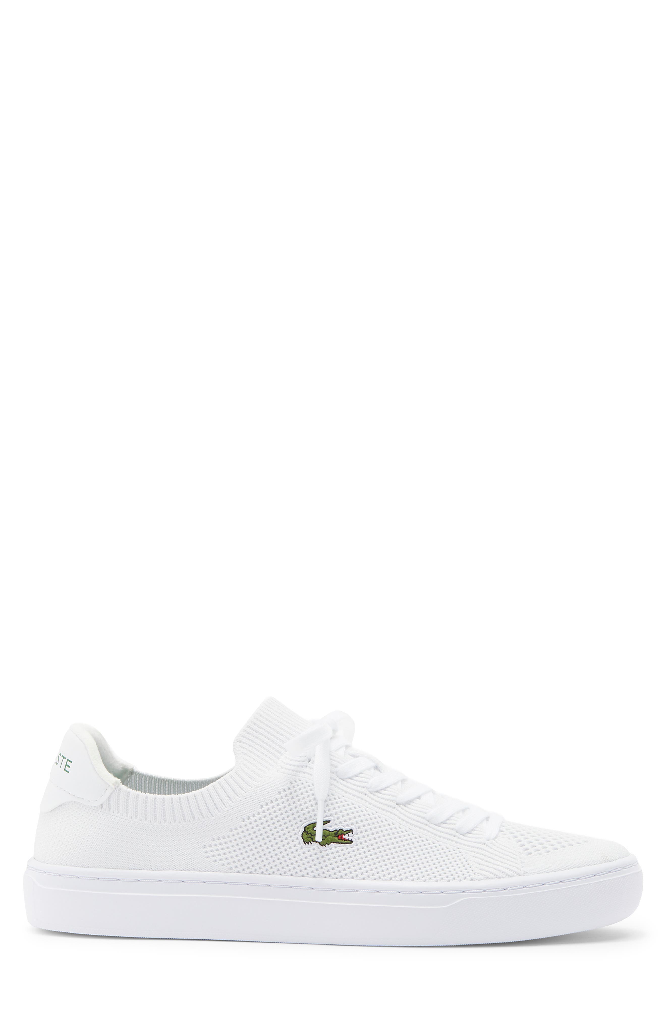Lacoste La Piquée 2.0 Sneaker, Alternate, color, White/ White