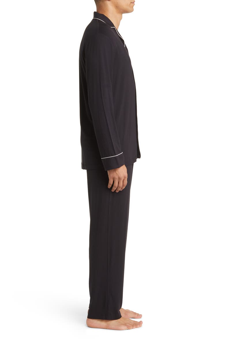 Nordstrom Moonlight Eco Pajamas, Alternate, color, Black