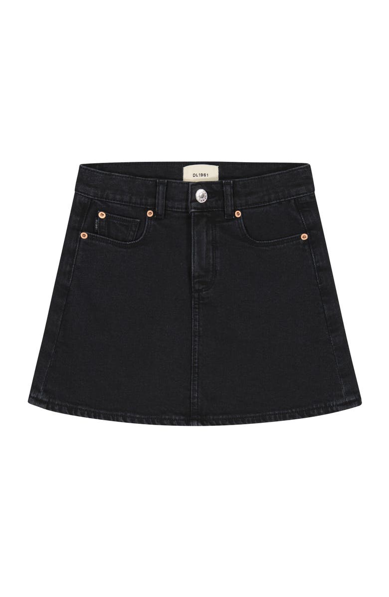 DL1961 Jenny Mini Skirt, Main, color, Nightshade