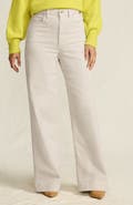 Lands' End High Rise Wide Leg Corduroy Pants
