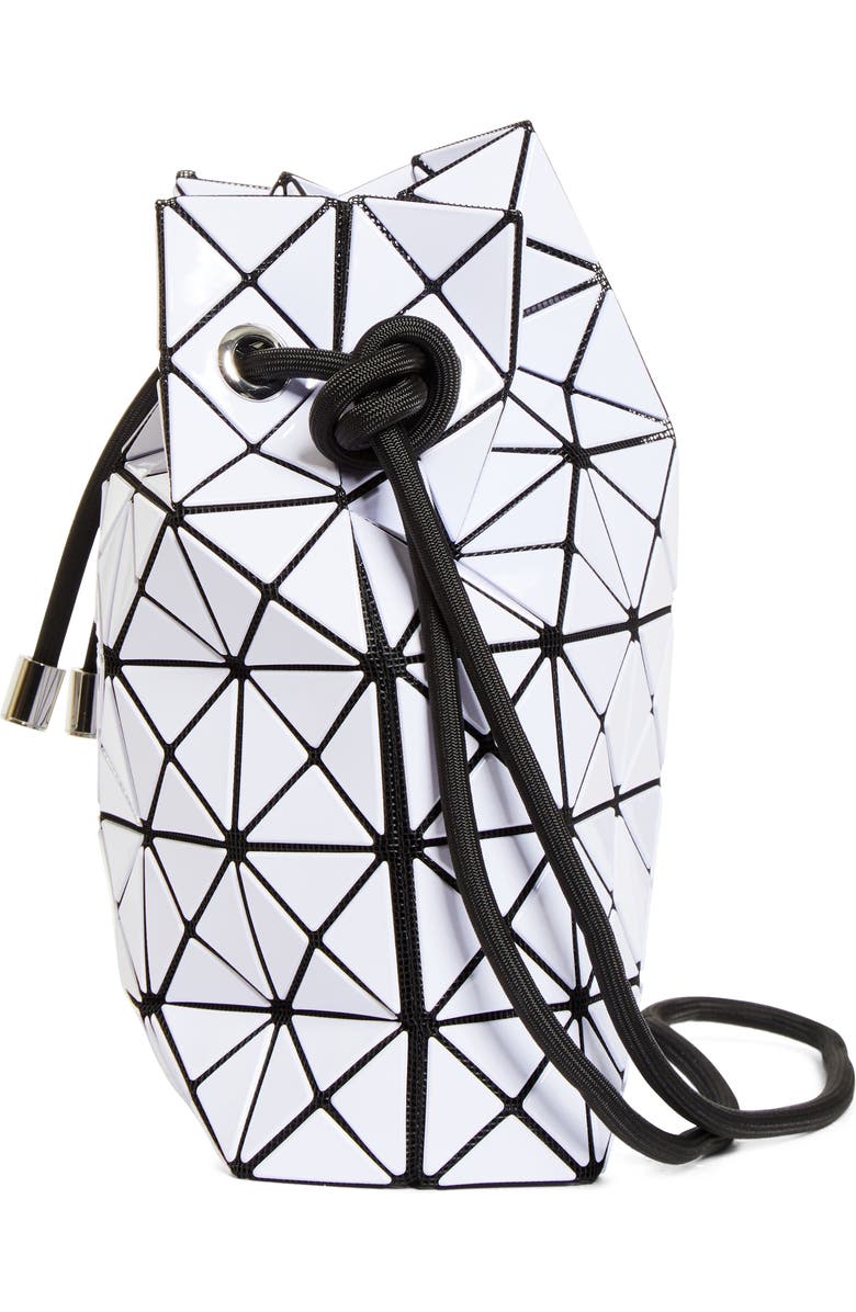 Bao Bao Issey Miyake Wring Glossy Drawstring Bucket Bag, Alternate, color, Light Lavender