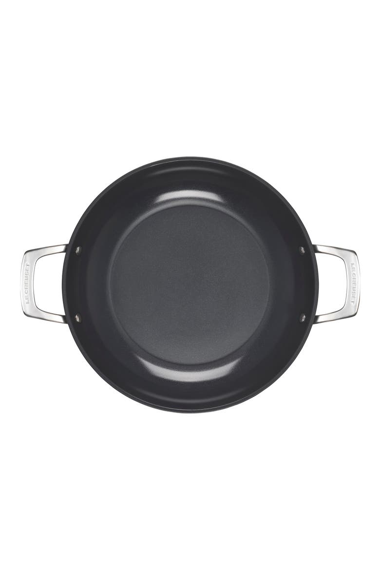 Nonstick Ceramic 4-Quart Shallow Braiser, Alternate, color, CERAMIC