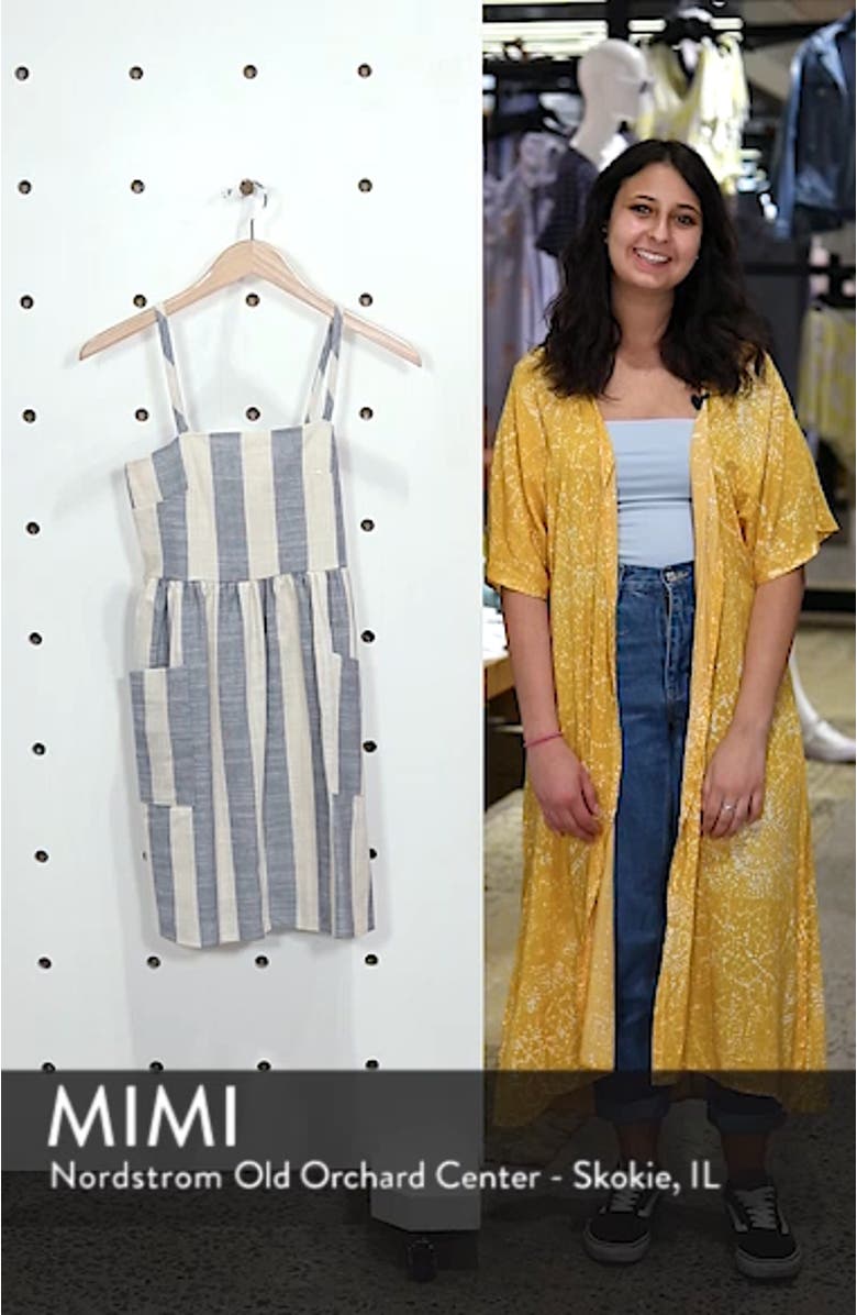 Stripe Cotton Sundress, sales video thumbnail