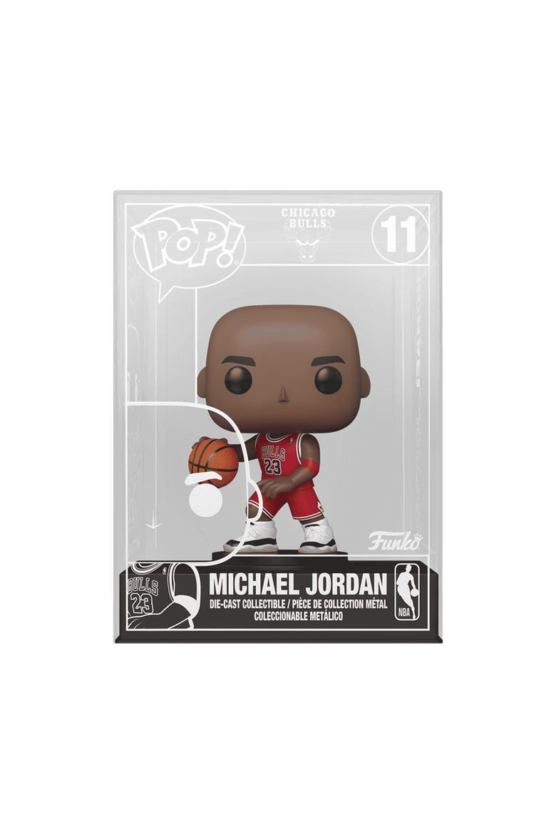 Michael Jordan (Chicago Bulls) NBA Funko Pop! Die-Cast Exclusive Blind Box, Main, color, Multi-Color