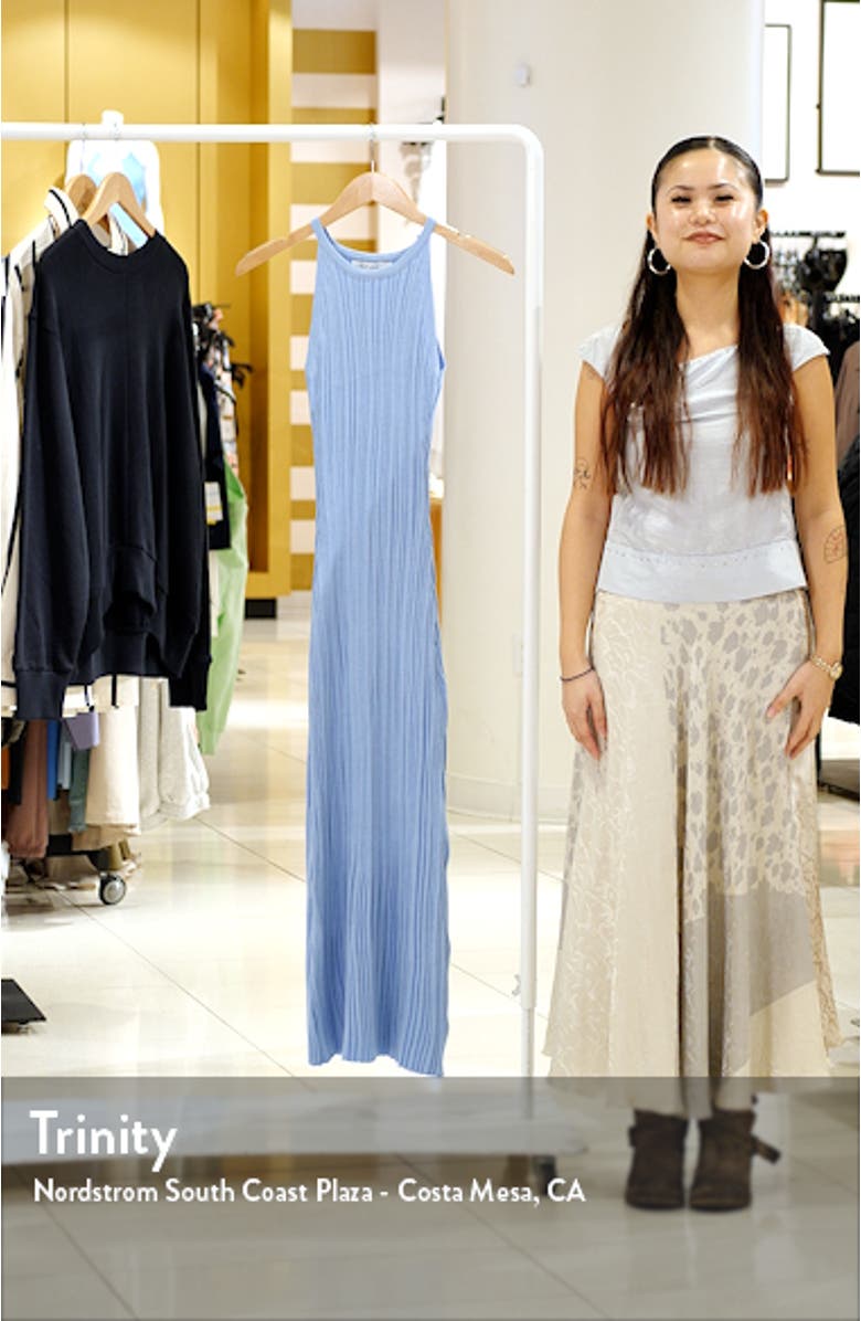 Brighton Sleeveless Ribbed Sweater Dress, sales video thumbnail