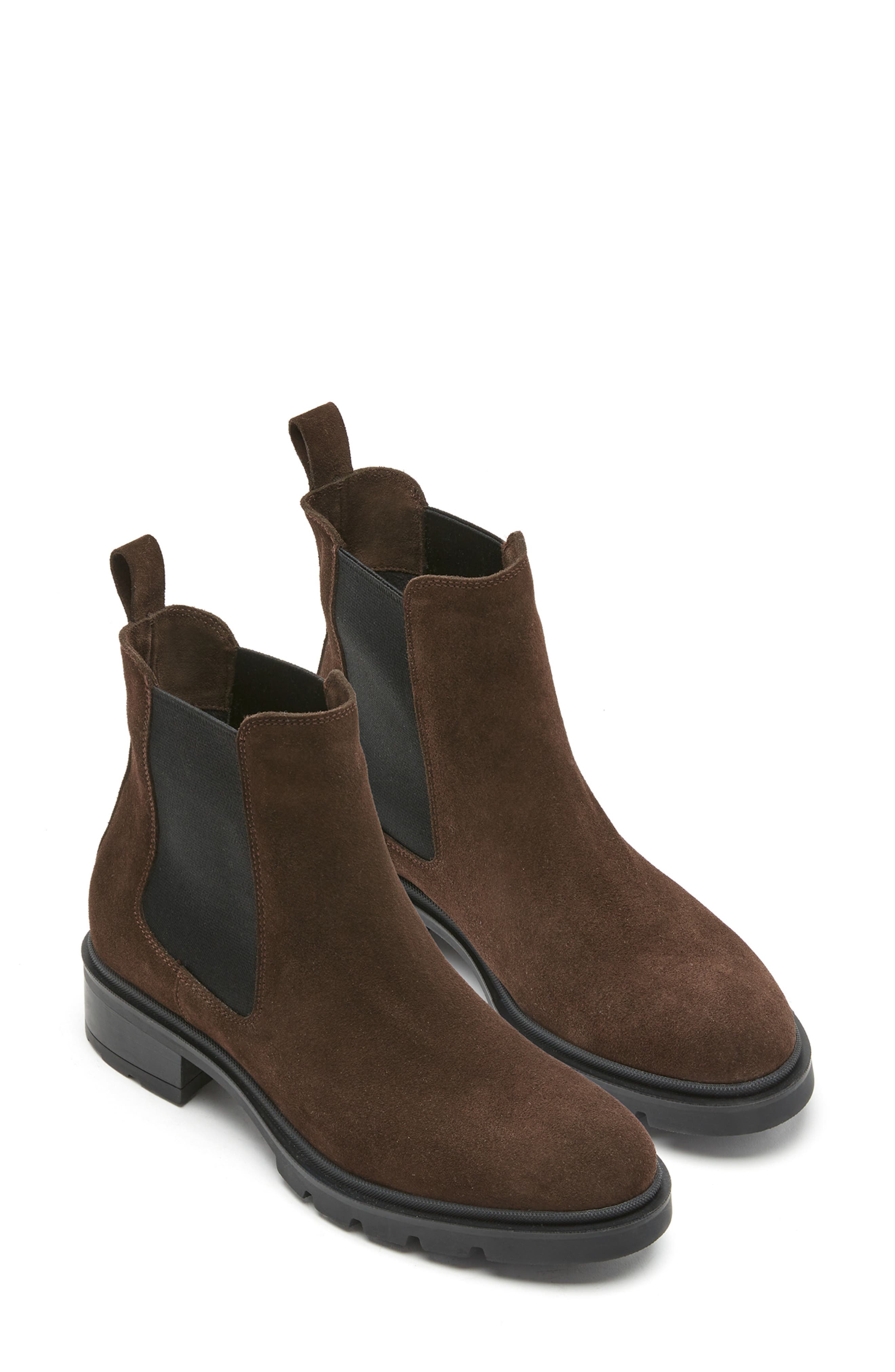 Salma City Dry™ Waterproof Chelsea Boot, Alternate, color, BRUNETTE SUEDE