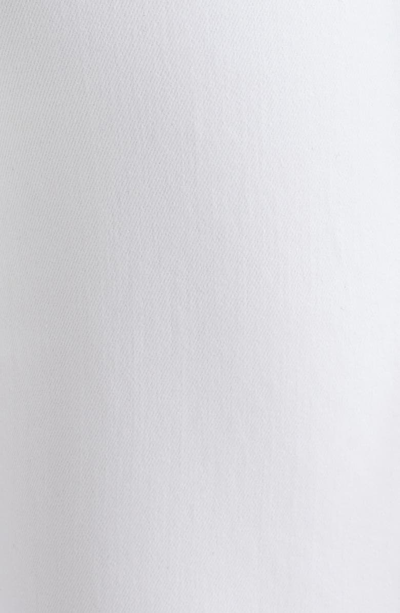L'AGENCE Tati High Waist Ankle Micro Bootcut Jeans, Alternate, color, Blanc Coated