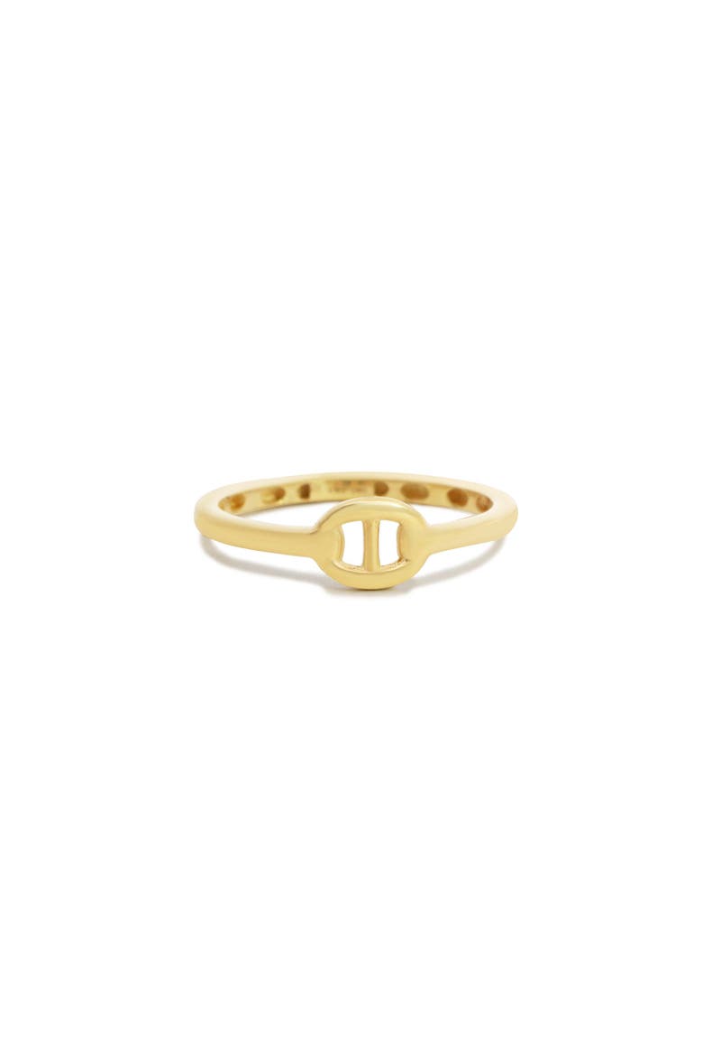 Gold Mariner Link Ring, Main, color, Yellow Gold