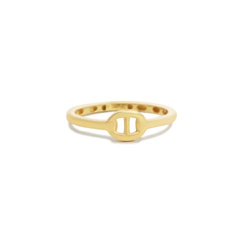 Gold Mariner Link Ring