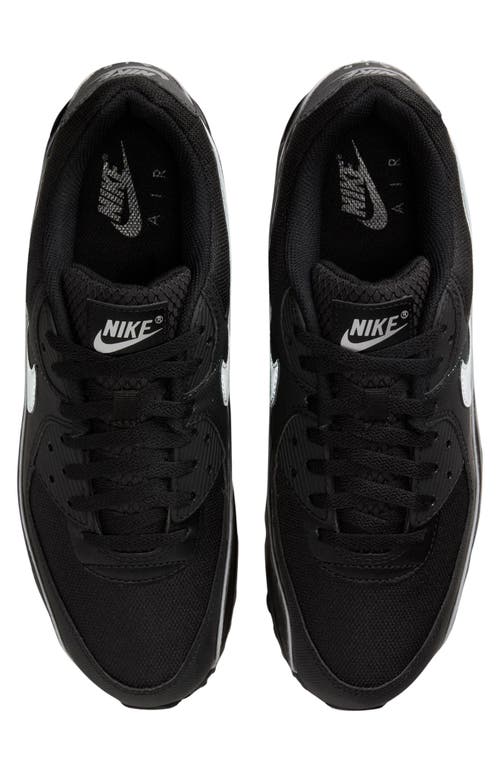 Nike Air Max 90 Premiuim Sneaker In Black