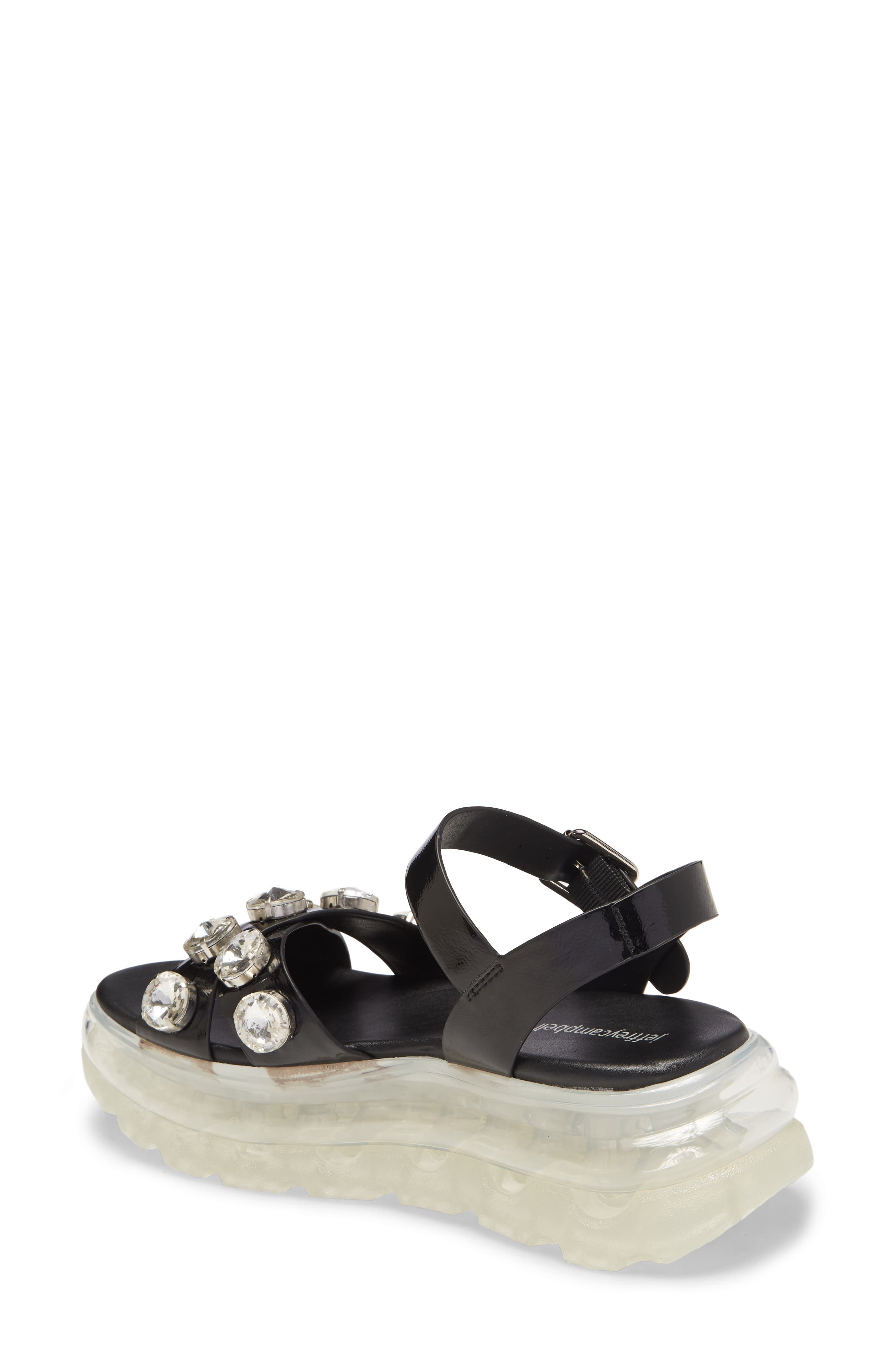 Jeffrey Campbell Quarter Strap Platform Sandal, Alternate, color, 