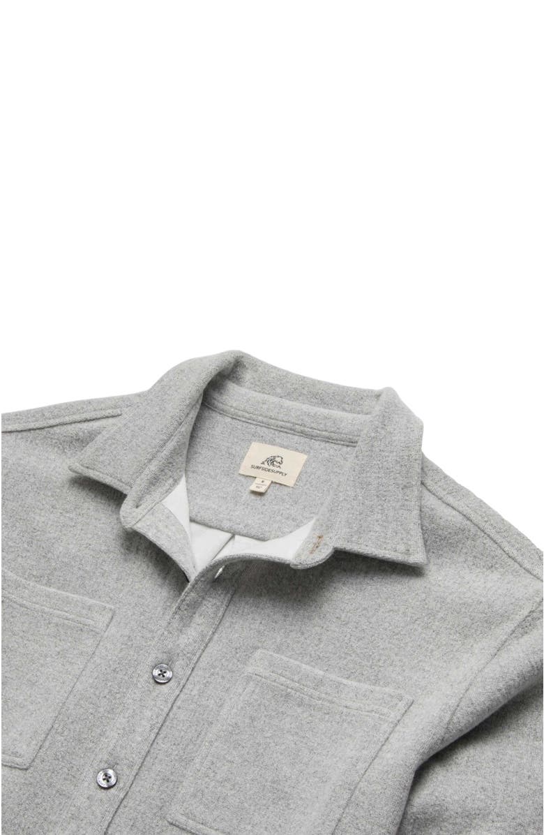 Surfside Supply Co. Louis Soft Textured Overshirt, Alternate, color, 