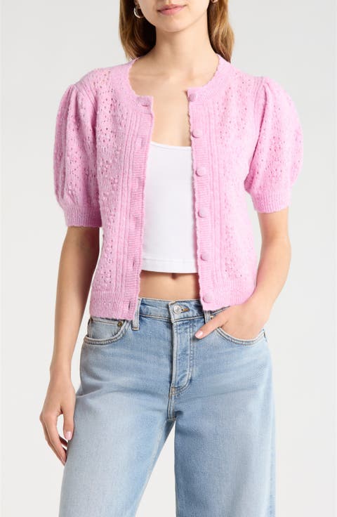 Kaydence Bobble Stitch Cardigan