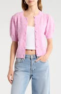 ASTR the Label Kaydence Bobble Stitch Cardigan
