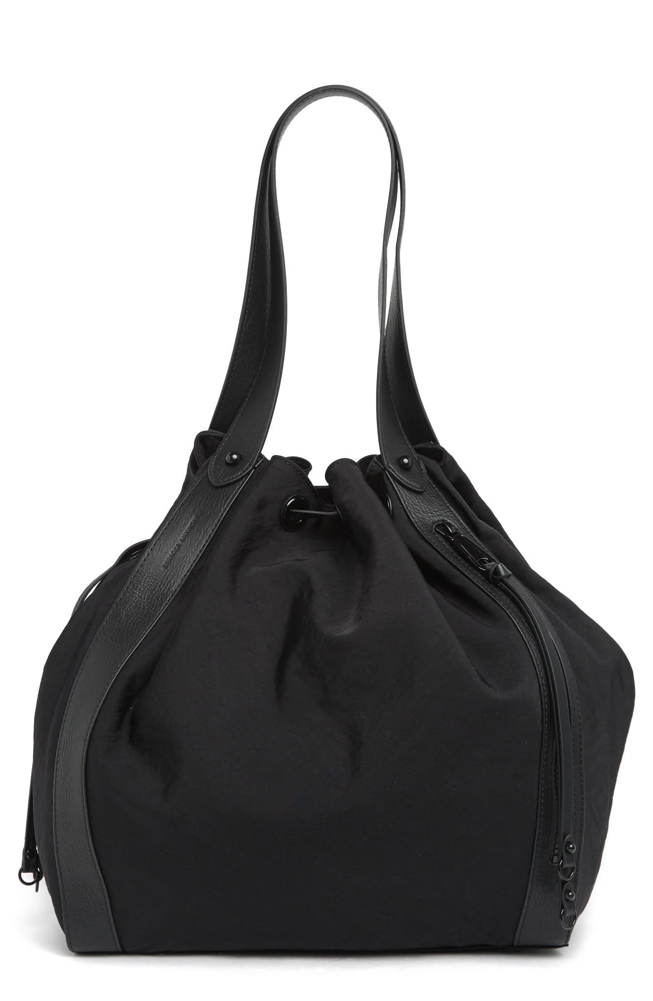 Rebecca Minkoff M.A.B. Nylon Bucket Bag, Alternate, color, 