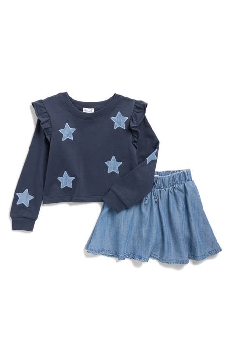 Kids' Shining Star Pullover & Skirt Set (Toddler, Little Kid & Big Kid)