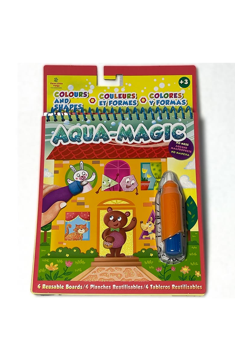 Three Little Twigs Aqua Magic Bundle 4 Pack, Assorted Reusable Books, Alternate, color, Multicolored