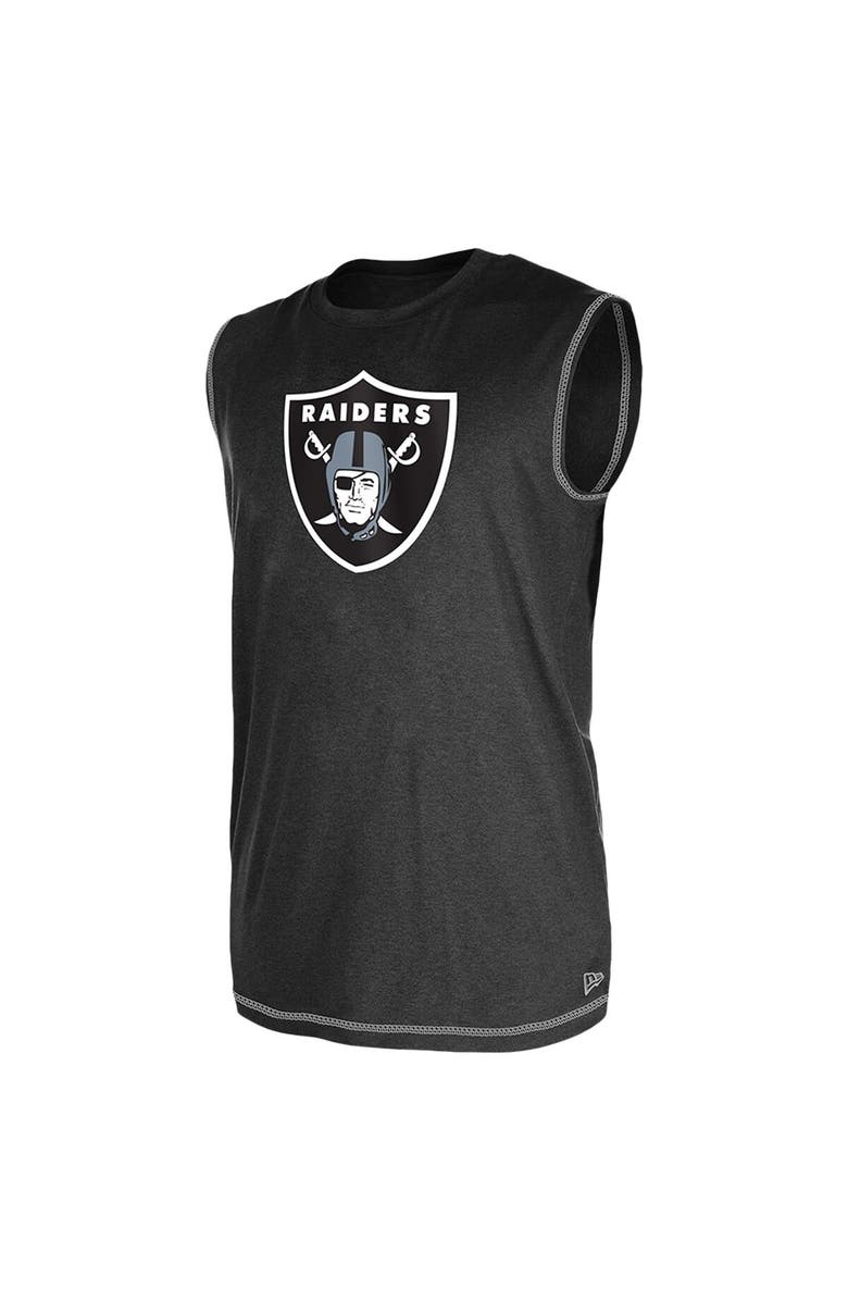 New Era Men's New Era Black Las Vegas Raiders Tank Top, Alternate, color, Black