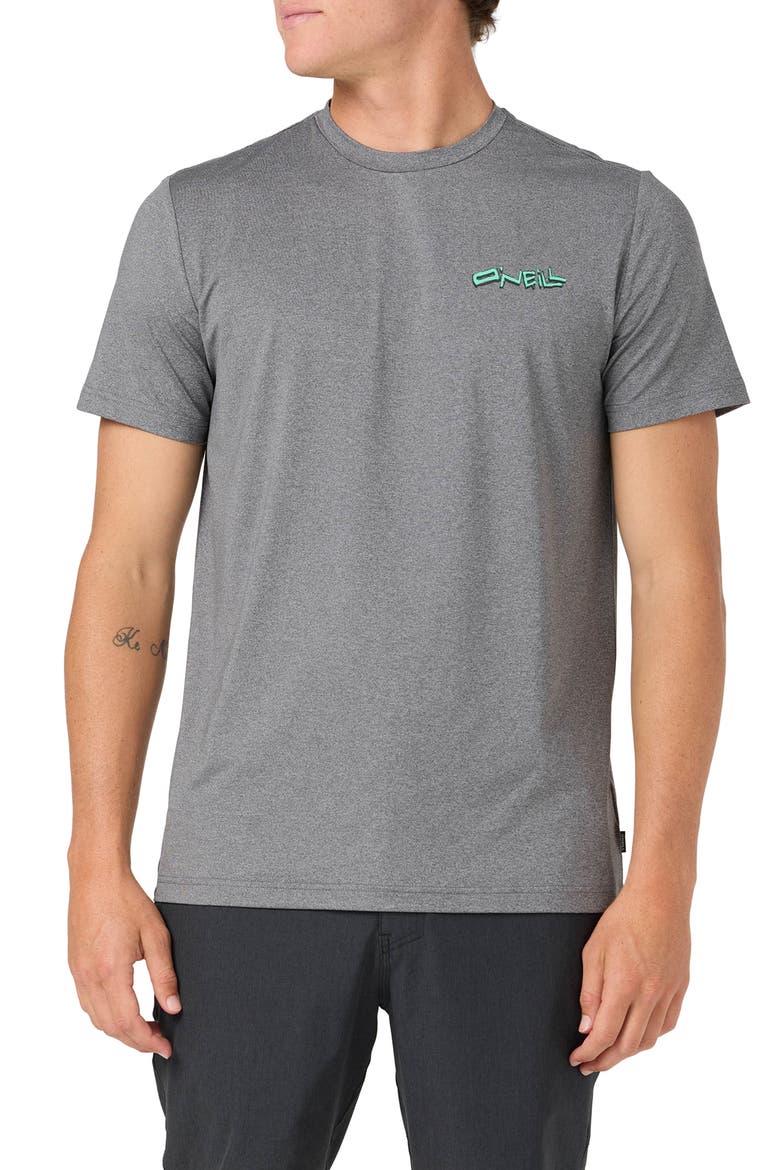 Party UPF Graphic T-Shirt, Main, color, GARGOYLE MELANGE
