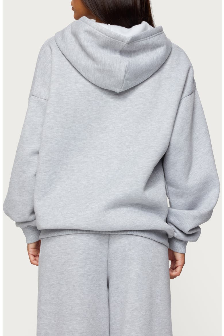 I Heart London Hoodie, Alternate, color, GRAY-MELANGE