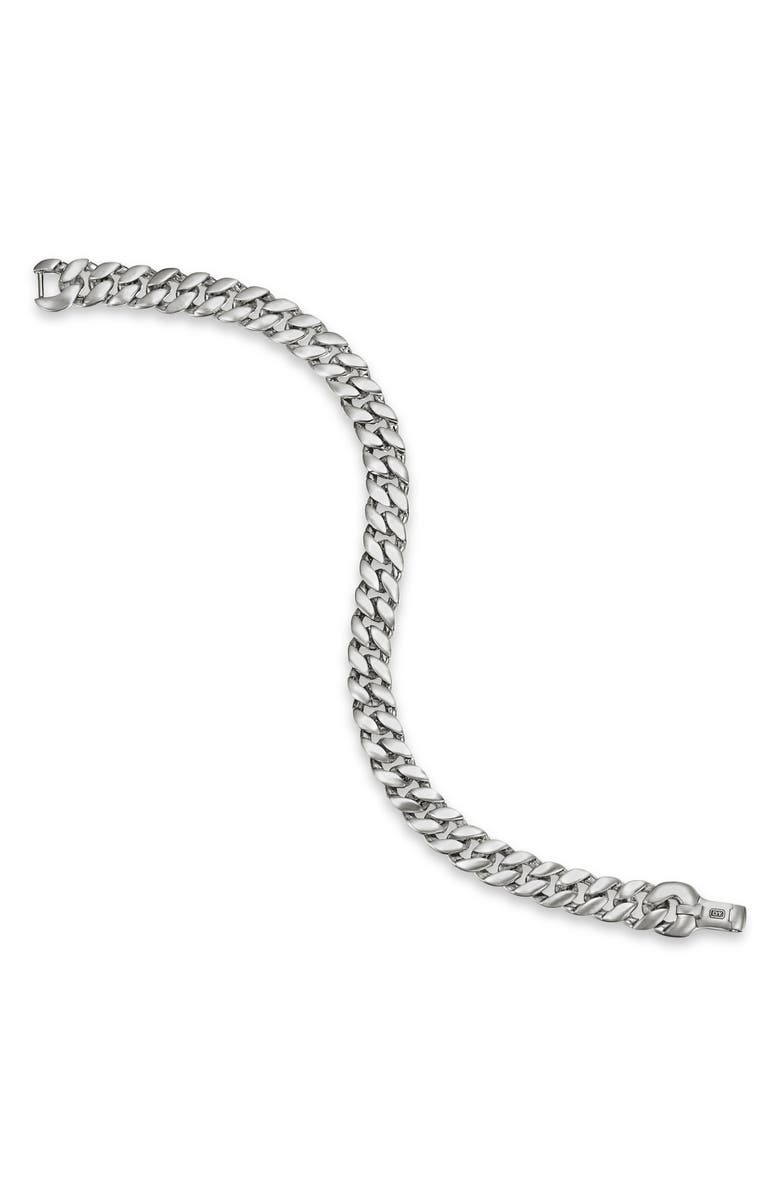 David Yurman Curb Chain Bracelet, 8mm, Alternate, color, Silver