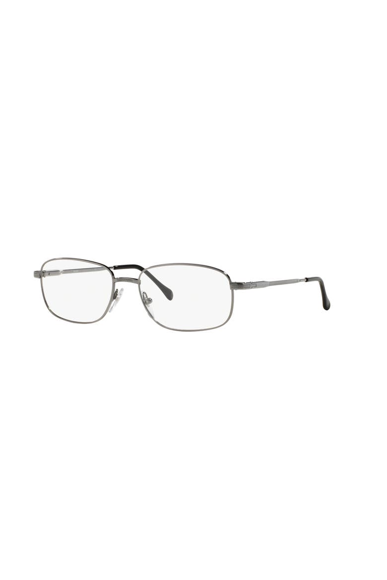 56mm Square optical glasses, Main, color, Grey