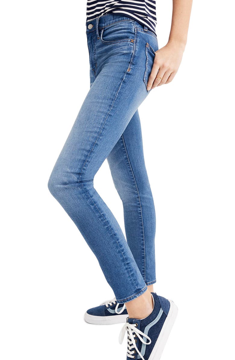 Madewell Roadtripper Crop Skinny Jeans, Alternate, color, 