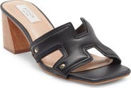 STEVEN Avina Block Heel Slide Sandal