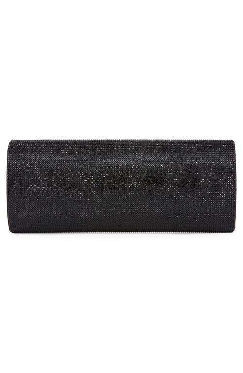 Lady Couture Radiant Rhinestone Clutch In Black