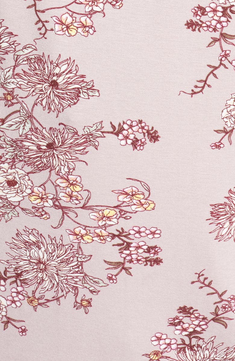 DR2 by Daniel Rainn Daniel Rainn Floral Print Swiss Dot Top, Alternate, color,