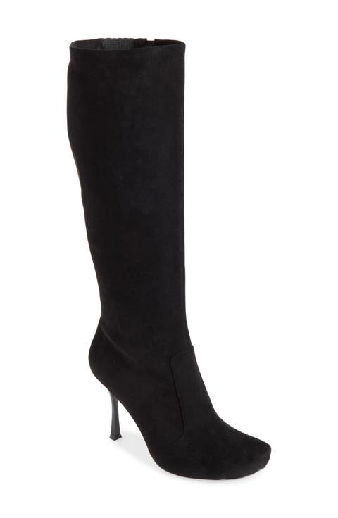 Conform Embossed Toe Knee High Boot
