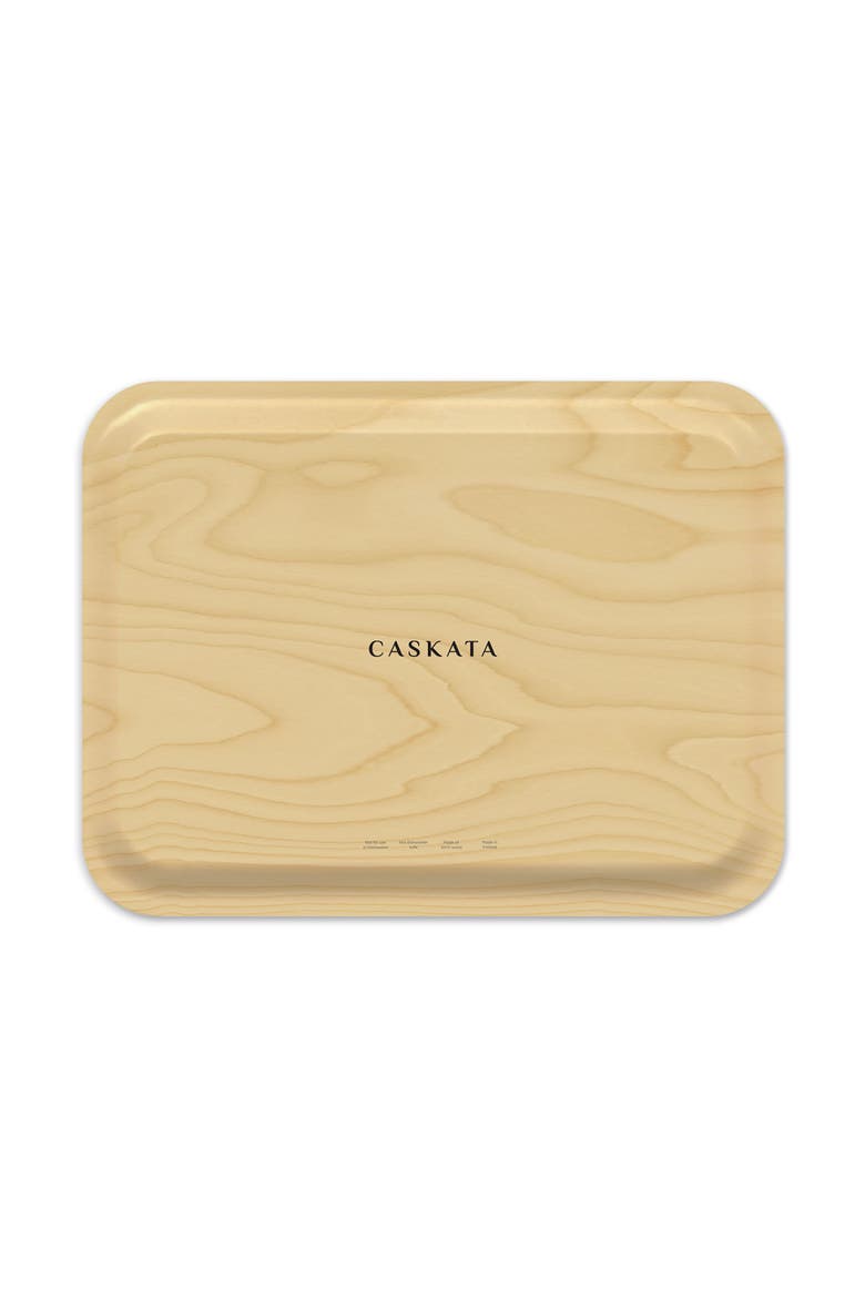 Bunny Maximus Large Rectangular Birchwood Tray - Wood & Melamine, Alternate, color, Bunny Maximus Tray