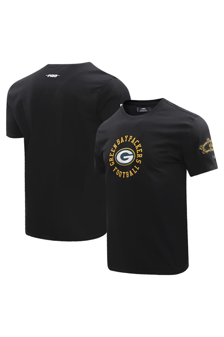 Men's Pro Standard Black Green Bay Packers Hybrid T-Shirt, Alternate, color, Black