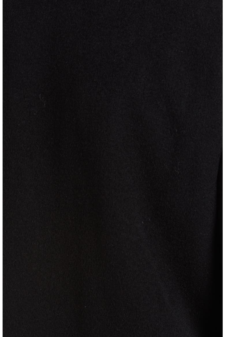 Notch Collar Coat, Alternate, color, BLACK