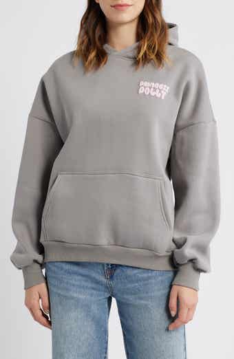 Graphic Print Logo Hoodie