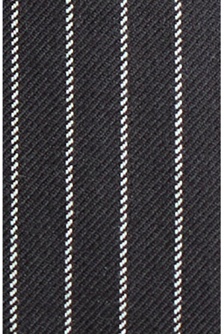 British Sharp Stripe Double Breasted Jacket, Alternate, color, BLACK/ WHITE