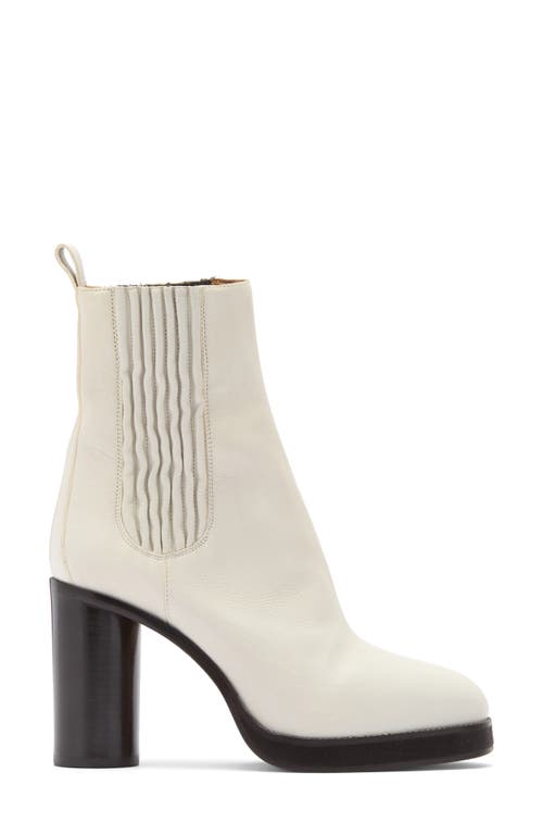 Isabel Marant Lilde Chelsea Boot In White