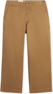 Fortela Herringbone Wide Leg Chino Pants