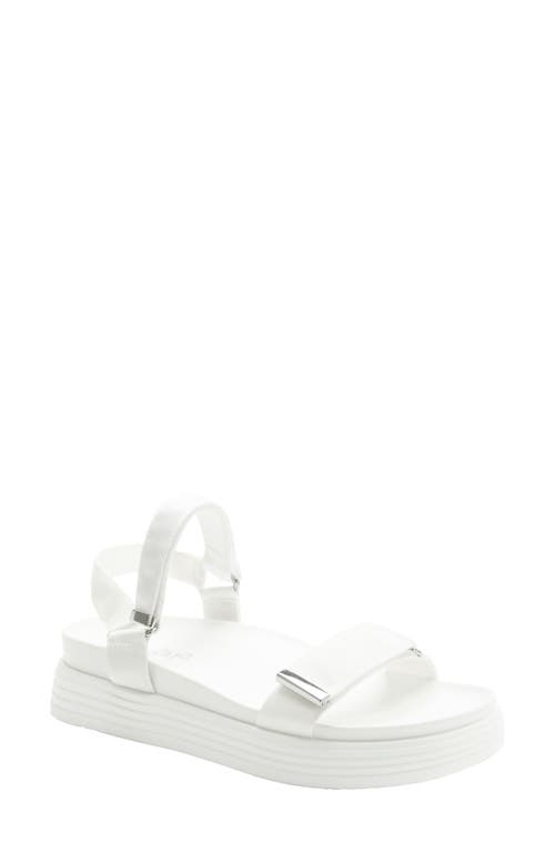 Alegria By Pg Lite Allyson Platform Sandal In White