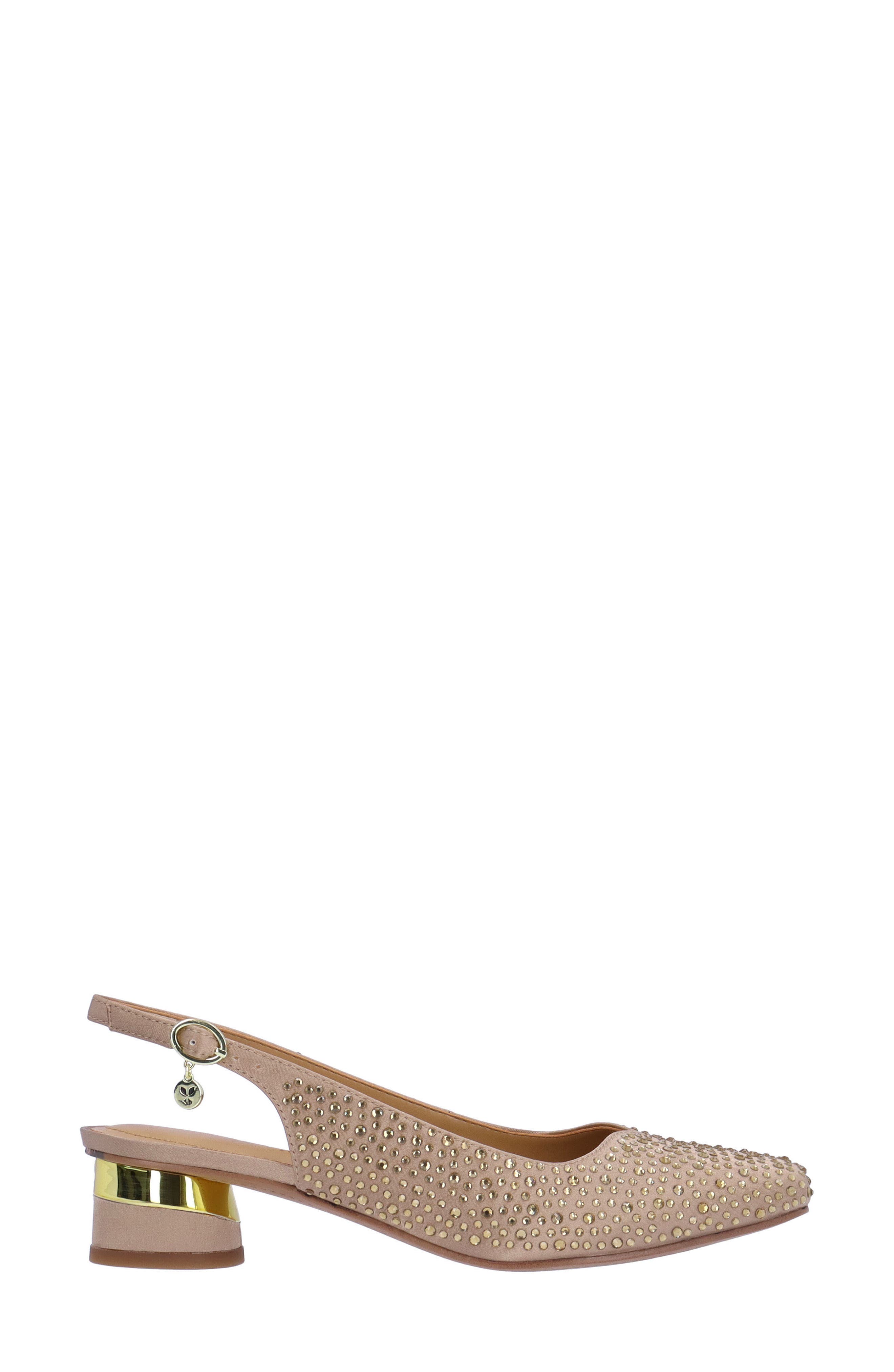 Baline Slingback Pump, Alternate, color, BEIGE