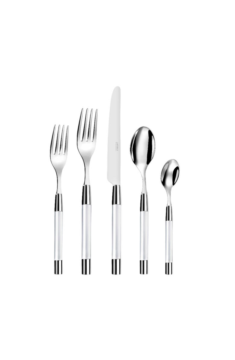 CAPDECO Zoe - 5 Piece Place Setting, Main, color, Crystal