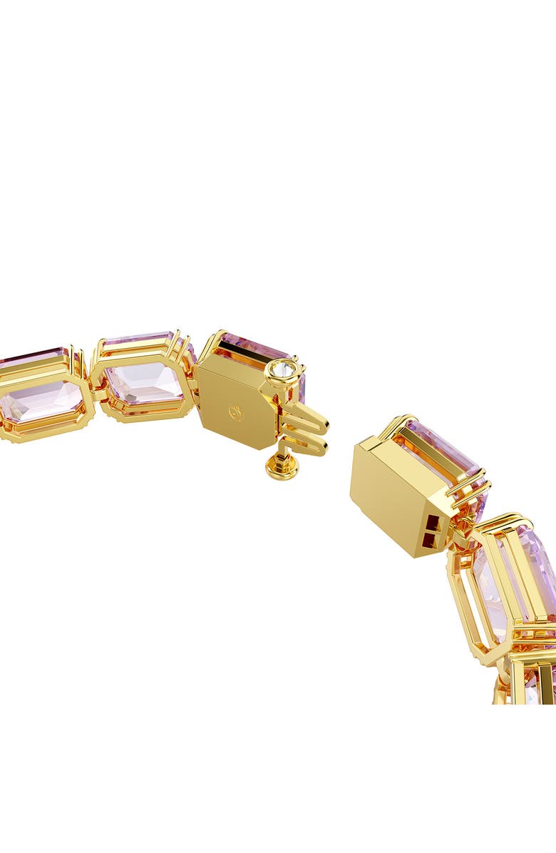 Swarovski Millenia Crystal Bracelet, Alternate, color, Purple